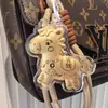 Chaveiro Fique Rico Rápido, Cordão para Celular, Pingente de Bolsa, Brinde Promocional para Inauguração de Empresa Atacado