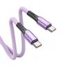 Cabo de dados Typec duplo transfronteiriço 240W carregamento rápido para Apple 15/16 notebook Huawei cabo de carregamento PD comércio exterior