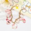 Explosiones europeas y americanas dibujos animados Sanrio hallokitty nuevo brazalete lazo amor joyería al por mayor