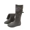Botas hasta la rodilla estilo páramo para mujer, nuevas botas de alta gama para otoño e invierno 2026, botas de montar de tubo alto vintage Maillard