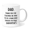 Taza de sublimación de gran venta taza diy logo impreso comercio exterior Amazon de gran venta taza de regalo para padres