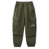 Z1034-Crianças Yang Inicial Nova Moda Primavera 2024 Bonitos Largos Elásticos Roupa de Trabalho Casual Calças Meninos