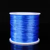 Hilo Elástico Plano de 500m Alta Elasticidad Resistente al Desgaste Hilo para Cuentas Juego Completo de Colores para Manualidades Hilo Plano para Ensartar Cristal Material