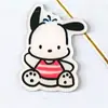 Perro Pita Dibujo Animado Lindo Broche Acrílico Venta al por Mayor Decoración para Bolsas Insignia Personalizada para Estudiantes Parche Abalorios