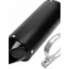 Ponteira de Escape Boca de Peixe Silenciador para Moto Off-road Pequeno Acessórios Modificados de Alta Competição Triângulo Outro