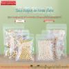 Sacos Autosselantes Transparentes com Selagem Três Lados, Sacos de Selagem Planos Foscos com Fundo Plano, Sacos de Selagem Plásticos Foscos para Alimentos, Sacos de Selagem para Lanches Atacado