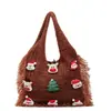 Bolsa de Ombro Cruzada Transfronteiriça de Natal Dopamina Novo Estilo Grande Capacidade para o Dia a Dia Viagens Curtas Bagagem Venda por Atacado