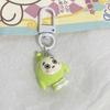 Lindo llavero de muñeco de huevo de dibujos animados, muñeco de huevo, periférico para juego de fiesta, colgante pequeño, decoración para bolsa de estudiante, pequeños accesorios