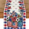Camino de Mesa de Venta Caliente para el Día de la Independencia, Mantel Decorativo del 250 Aniversario Americano, Decoración del Hogar, Mesa de Café de Sala de Estar, Mantel para Mesa de Cocina