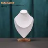 Suporte de Pescoço para Manequim para Colares, Suporte de Exibição para Joias, Vitrine de Joias, Suporte de Modelo, Armazenamento de Pescoço