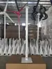Soporte de poste para aerogenerador poste vertical pilar soporte para monitor soporte para pantalla cable de sujeción tamaño doméstico pintura en aerosol pintura horneada