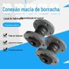 Suprimentos do Fabricante Flange de Conexão Macia de Borracha Conexão Macia Flexível Dn Junta Flexível de Abraçadeira de Borracha