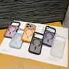 Adecuado para iPhone 18 Pro Max, funda magnética original con tacto de piel y botón de IA, funda protectora anti-caídas Apple 17