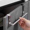 Puerta de Cocina Trasera Acero Inoxidable Simple Toallero Estante de Gabinete Estante para Trapos Barra para Toallas Venta al por Mayor de Fábrica