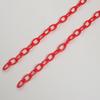 Cadena Colorida Acrílica Hebilla Única 13*8mm Larga 50cm Cadena Colorida Sólida Cerrada Accesorios para Bolsas de Juguetes de Joyería DIY