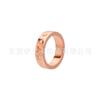 Pulsera de anillo de diamante B caliente transfronteriza para amantes de acero de titanio 18k moda lujo pulsera en stock