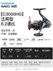 Carretilha de Pesca Shimano 25 Modelos Nasci Carretilha Spinning Bobina Rasa Lançamento Longo Carretilha para Iscas Pesca em Água Salgada Pesca de Costão