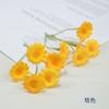 Corda de Flor de Camomila Simulada, Margarida Pequena, Enfeite de Cabeça de Flor Falsa, Flor para Roupa, Acessórios de Material para Guirlanda Florestal DIY Feita à Mão