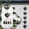 Cadena de Lluvia de Aleación de Aluminio con Doble Anillo Estilo Japonés Canalón de Techo Cadena para Desagüe Decoración Exterior para Villa Cadena de Lluvia Resistente a la Corrosión Cadena de Lluvia para Guiar el Agua