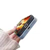 Aplicable a iPhone 17 Pro Max Chica del Paraguas Pintura Metálica Funda Protectora para Teléfono 17 Cobertura Total Agujeros Precisos 16 Vidrio