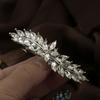 Accesorios para el cabello europeos y americanos horquilla de cristal brillante temperamento elegante horquilla para damas horquilla para niños horquilla de flor de planta