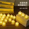 Lámpara de Vela Mini Romántica Luz Cálida Artificial Creativa Dormitorio Mesita de Noche Luz Nocturna Portátil Atmósfera Pequeños Adornos Decoración