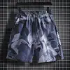 Atacado do Fabricante Verão Estilo Hong Kong Retrô Desenho Animado Masculino Estilo Havaiano Soltos Frescos Shorts para Férias na Praia