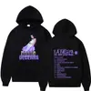 Sudadera con capucha para hombre y mujer de alta calidad, manga larga, moda casual, portada de álbum de la cantante Maria Bellesa 2025