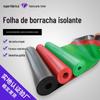 Tapete de borracha de isolamento de sala de distribuição de alta tensão 35kv tapete de isolamento manta de isolamento de couro de borracha folha de borracha de isolamento material enrolado
