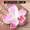 Presilha de Cabelo Plumeria Novo Estilo Transfronteiriça para Mulheres, Presilha de Cabelo Super Fada, Presilha Jacaré de Temperamento, Joia de Flor na Parte de Trás da Cabeça, Atacado