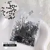 Abanico Rey Brillante con Diamantes Ss4 Ab Sueltos Transparentes Redondos Flatback Aurora Symphony Cristales para Uñas Rhinestones