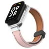 Adequado para Pulseira do Relógio Redmi Band 2, Pulseira de Couro com Fivela Magnética Redmiband2, Pulseira com Fivela Magnética Xiaomi 8 Active