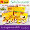 Original Kodak A4 destaque papel fotográfico 270g papel de camurça A4 4R 3R 5R A3 Kodak RC papel fotográfico à prova d'água