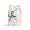 Mochila de Alto Valor Estilo Japonês Bolinhas Doces Grande Capacidade Mochila Feminina Viagem Lazer Deslocamento Multiuso Mochila Escolar