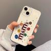 Funda para Teléfono Móvil Estilo Europeo y Americano para Apple 17Pro Iphone16Promax 15/14 Anticaída 13Pro