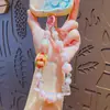 Cadena de Teléfono Móvil con Cuentas Kabibala Creativa Llavero Colgante para Mochila Escolar Llavero de Llaves de Coche Colgante de Muñeca Pequeño Regalo