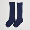 Calcetines de burbuja finos para niños de media pantorrilla, de malla transpirable, para estudiantes, de algodón peinado, color liso, sin costuras, con encaje, calcetines para niños al por mayor