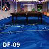 Alfombra de Piso Gruesa para Sala de Billar, Resistente al Desgaste, a la Humedad, Alfombra Impresa Comercial de Cobertura Total, Sala de Billar de Hotel Resistente al Fuego y Retardante de Llama