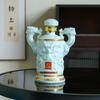 Garrafa de Vinho de Cerâmica Jingdezhen 1/5 Gatos 5kg Pote de Vinho Shuanglong Artesanato Bule de Vinho Doméstico Selado Pote de Vinho para Presente