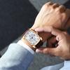 Reloj de Cuarzo Barril de Vino Dawn CHENXI Reloj Cuadrado Reloj Casual para Hombre con Correa Impermeable Reloj de Personalidad 8209