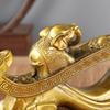 Venta al por mayor de fabricantes, Adornos auspiciosos de latón, Elefante de la suerte, Elefante de la riqueza, Adornos de manualidades para decoración del hogar