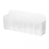 Caja de almacenamiento para gabinete con espejo, organizador de cosméticos, mascarillas faciales y labiales para montar en la pared, gadget para el baño, estante de almacenamiento detrás de la puerta del gabinete del baño