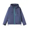 Chaqueta cortavientos de otoño e invierno para pareja, chaqueta de montaña para exteriores, sudadera con capucha casual unisex de corte holgado