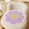 Cojín de asiento de verano hecho de seda helada y esponja, almohadilla antideslizante para silla para el hogar, dormitorio, oficina, cojín para silla de estar mucho tiempo, almohadilla para asiento de taburete