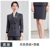 Traje de doble botonadura para otoño e invierno, atuendo profesional OL para mujer, elegante y sofisticado, adecuado para joyería, gerente de hotel y vestimenta de trabajo
