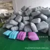 Suministro de Rodilleras Triangulares Inflables Material PVC Terciopelo Almohada Inflable de Pierna con Terciopelo Almohadillas Inflables para Piernas Fábrica Venta al por Mayor