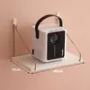 Soporte para Proyector de Casa Sin Taladro Estante de Almacenamiento para Montar en la Pared junto a la Cama Estante de Almacenamiento para la Pared de la Sala Estante Colgante Bandeja Colgador