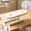 Tabla de planchar pequeña para planchar mangas, accesorio portátil para planchar mangas de uso doméstico, plegable y fácil de guardar, tamaño pequeño
