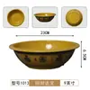 Sopera imitación porcelana de melamina tazón para servir sopa de restaurante tamaño grande tazón de mar tazón de frutas tazón grande comercial para fideos tazón para sopa de pescado con col hervida encurtida