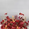 Arreglo Floral para Boda, Decoración de Escena de Boda, Camino de Flores Artificiales, Ceremonia de Entrega de Flores, Accesorios para Fotos